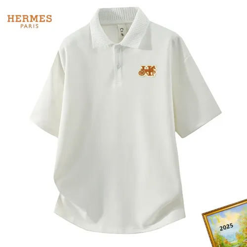 Wholesale Hermes T-Shirts Short Sleeved For Men #1465724 $38.00 USD, Wholesale Quality Replica Hermes T-Shirts