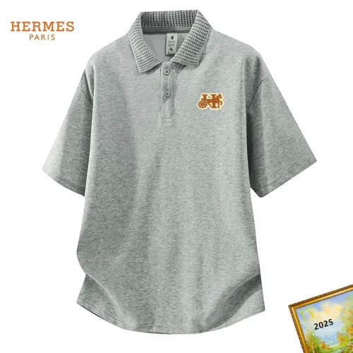 Wholesale Hermes T-Shirts Short Sleeved For Men #1465725 $38.00 USD, Wholesale Quality Replica Hermes T-Shirts