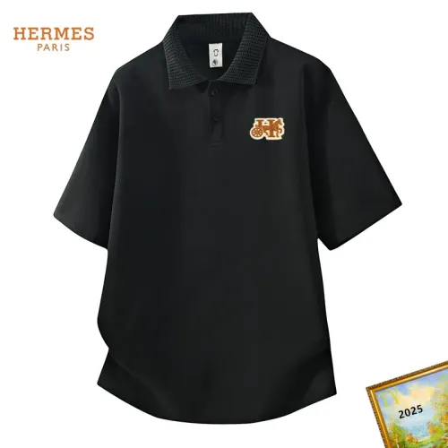 Wholesale Hermes T-Shirts Short Sleeved For Men #1465727 $38.00 USD, Wholesale Quality Replica Hermes T-Shirts
