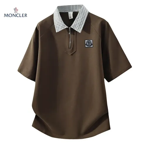 Wholesale Moncler T-Shirts Short Sleeved For Men #1465741 $38.00 USD, Wholesale Quality Replica Moncler T-Shirts