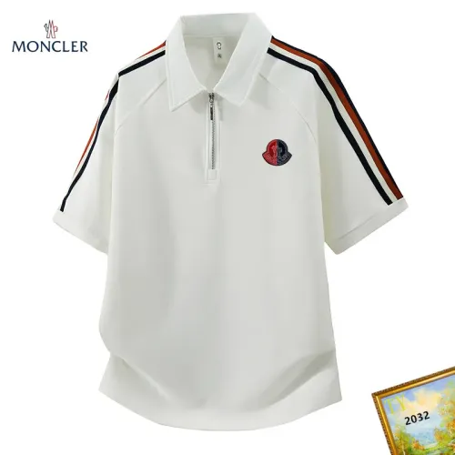 Wholesale Moncler T-Shirts Short Sleeved For Men #1465744 $38.00 USD, Wholesale Quality Replica Moncler T-Shirts