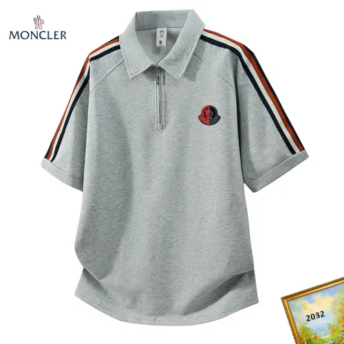 Wholesale Moncler T-Shirts Short Sleeved For Men #1465745 $38.00 USD, Wholesale Quality Replica Moncler T-Shirts