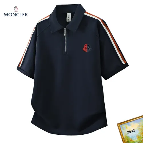 Wholesale Moncler T-Shirts Short Sleeved For Men #1465746 $38.00 USD, Wholesale Quality Replica Moncler T-Shirts