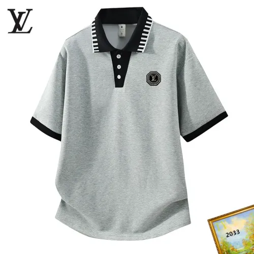 Wholesale Louis Vuitton LV T-Shirts Short Sleeved For Men #1465751 $38.00 USD, Wholesale Quality Replica Louis Vuitton LV T-Shirts