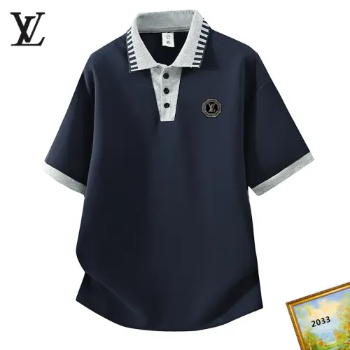 Wholesale Louis Vuitton LV T-Shirts Short Sleeved For Men #1465752 $38.00 USD, Wholesale Quality Replica Louis Vuitton LV T-Shirts