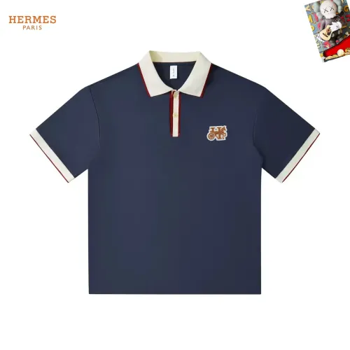 Wholesale Hermes T-Shirts Short Sleeved For Men #1465781 $38.00 USD, Wholesale Quality Replica Hermes T-Shirts