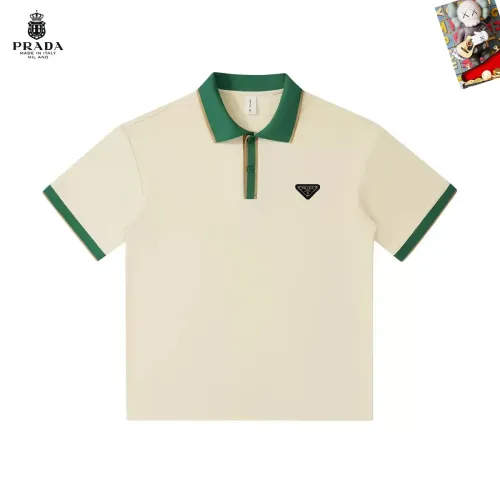 Wholesale Prada T-Shirts Short Sleeved For Men #1465785 $38.00 USD, Wholesale Quality Replica Prada T-Shirts