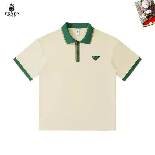 Wholesale Prada T-Shirts Short Sleeved For Men #1465801 $38.00 USD, Wholesale Quality Replica Prada T-Shirts