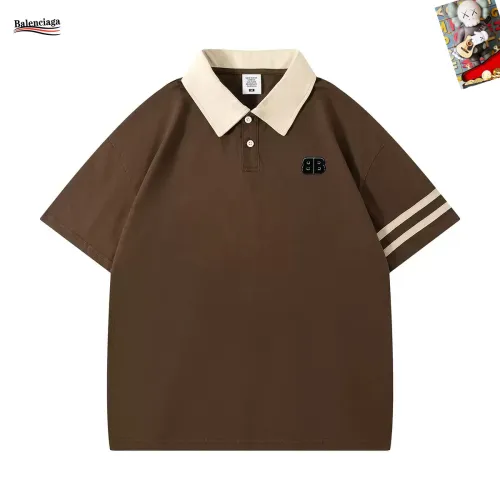 Wholesale Balenciaga T-Shirts Short Sleeved For Men #1465865 $38.00 USD, Wholesale Quality Replica Balenciaga T-Shirts