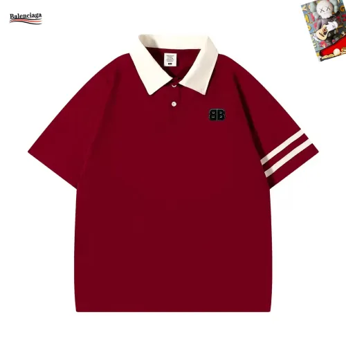 Wholesale Balenciaga T-Shirts Short Sleeved For Men #1465866 $38.00 USD, Wholesale Quality Replica Balenciaga T-Shirts