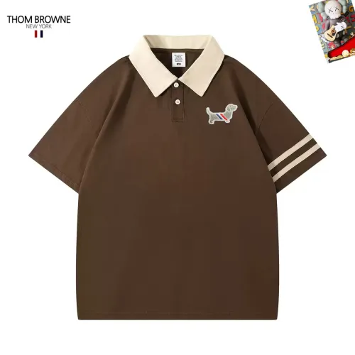 Wholesale Thom Browne TB T-Shirts Short Sleeved For Men #1465883 $38.00 USD, Wholesale Quality Replica Thom Browne TB T-Shirts
