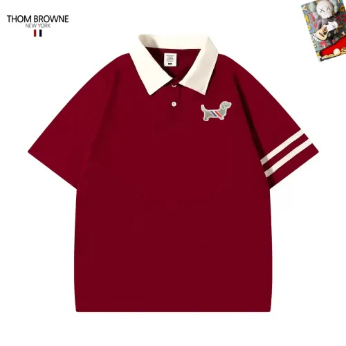 Wholesale Thom Browne TB T-Shirts Short Sleeved For Men #1465884 $38.00 USD, Wholesale Quality Replica Thom Browne TB T-Shirts