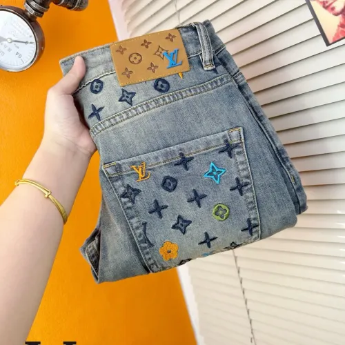 Replica Louis Vuitton LV Jeans For Men #1465910 $40.00 USD for Wholesale