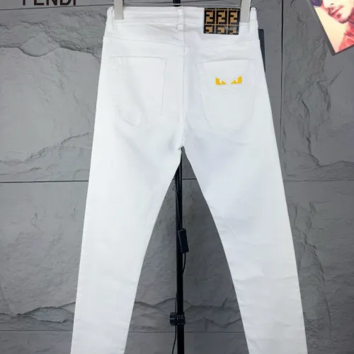 Replica Fendi Jeans For Men #1465920 $42.00 USD for Wholesale