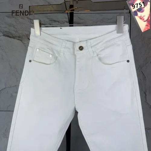 Replica Fendi Jeans For Men #1465920 $42.00 USD for Wholesale