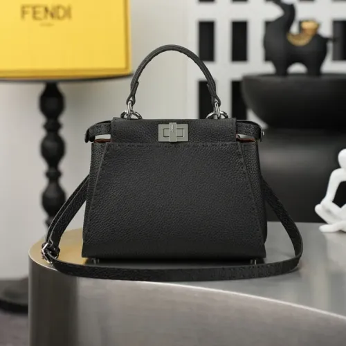 Wholesale Fendi AAA Quality Handbags For Women #1465930 $235.00 USD, Wholesale Quality Replica Fendi AAA Quality Handbags