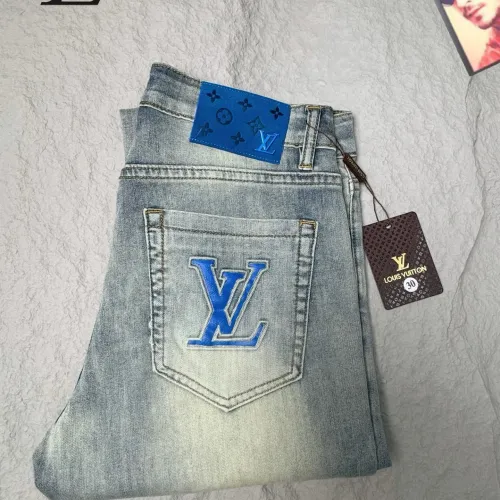 Wholesale Louis Vuitton LV Jeans For Men #1465945 $42.00 USD, Wholesale Quality Replica Louis Vuitton LV Jeans