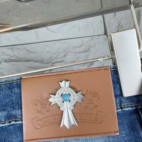 Replica Chrome Hearts Jeans For Men #1465946 $42.00 USD for Wholesale