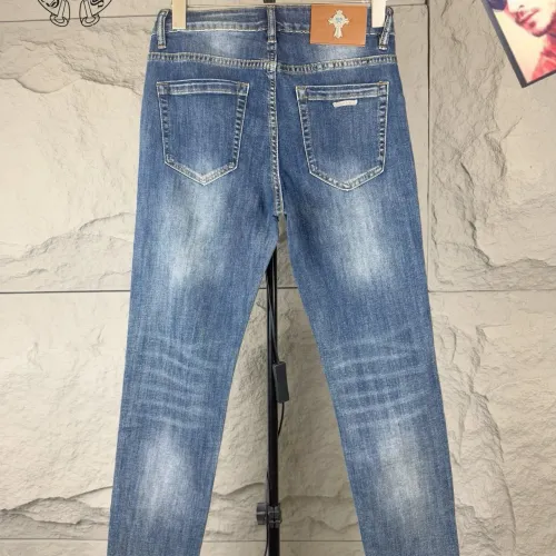 Replica Chrome Hearts Jeans For Men #1465946 $42.00 USD for Wholesale