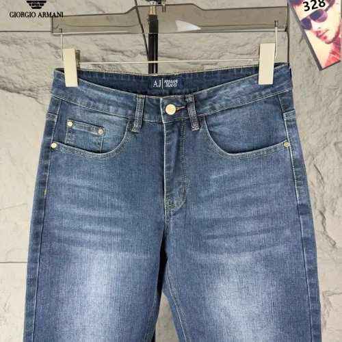 Replica Armani Jeans For Men #1465948 $42.00 USD for Wholesale