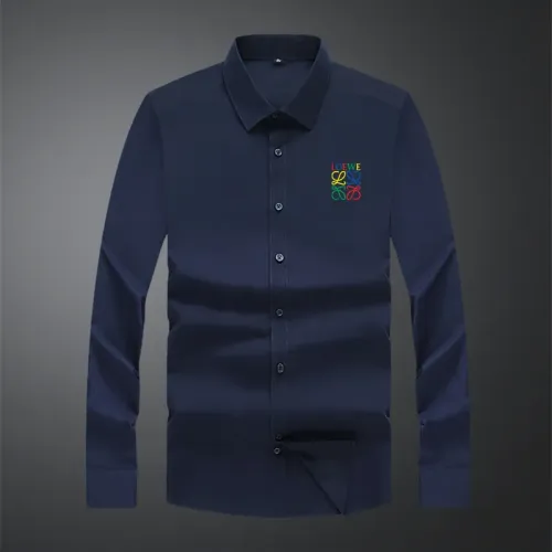 Wholesale LOEWE Shirts Long Sleeved For Men #1465970 $40.00 USD, Wholesale Quality Replica LOEWE Shirts