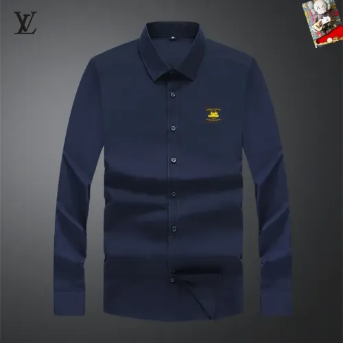 Wholesale Prada Shirts Long Sleeved For Men #1466020 $40.00 USD, Wholesale Quality Replica Prada Shirts