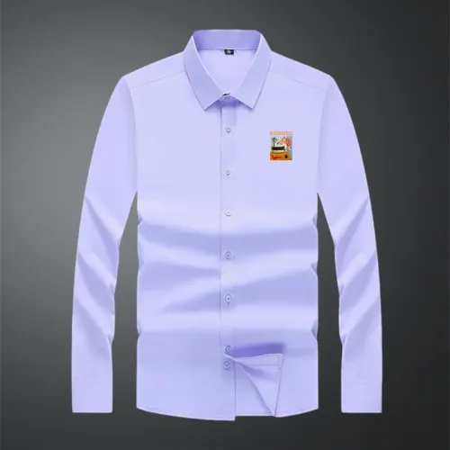 Wholesale Hermes Shirts Long Sleeved For Men #1466024 $40.00 USD, Wholesale Quality Replica Hermes Shirts