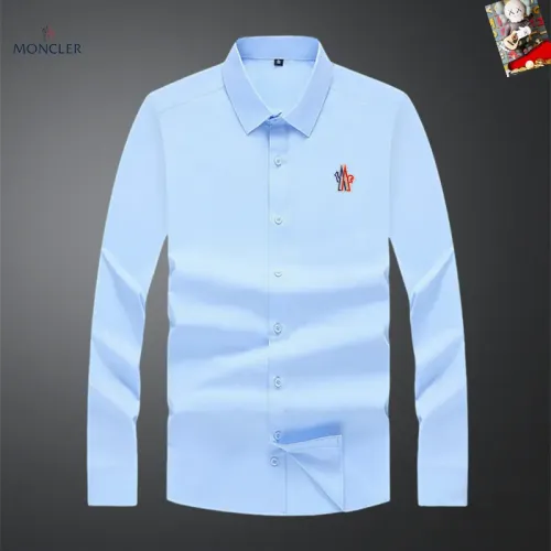 Wholesale Moncler Shirts Long Sleeved For Men #1466029 $40.00 USD, Wholesale Quality Replica Moncler Shirts