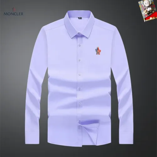 Wholesale Moncler Shirts Long Sleeved For Men #1466030 $40.00 USD, Wholesale Quality Replica Moncler Shirts