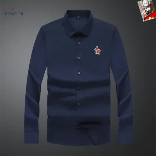Wholesale Moncler Shirts Long Sleeved For Men #1466032 $40.00 USD, Wholesale Quality Replica Moncler Shirts