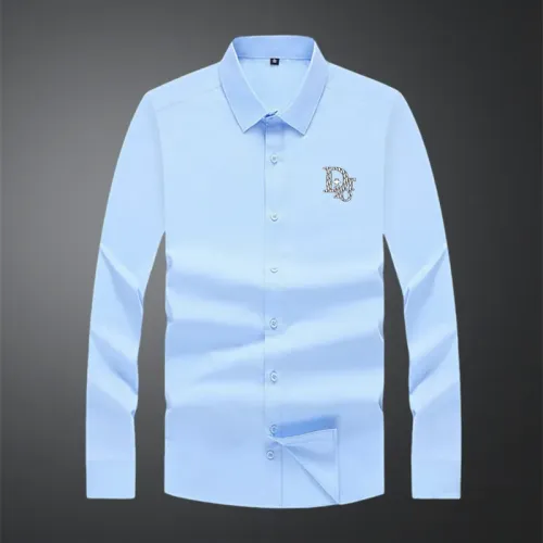 Wholesale Christian Dior Shirts Long Sleeved For Men #1466053 $40.00 USD, Wholesale Quality Replica Christian Dior Shirts