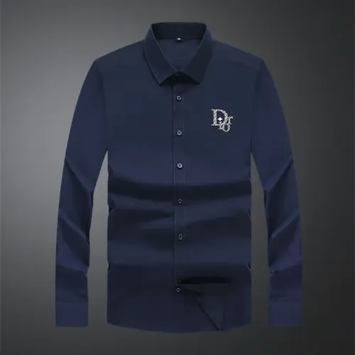 Wholesale Christian Dior Shirts Long Sleeved For Men #1466056 $40.00 USD, Wholesale Quality Replica Christian Dior Shirts