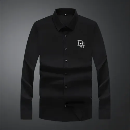Wholesale Christian Dior Shirts Long Sleeved For Men #1466057 $40.00 USD, Wholesale Quality Replica Christian Dior Shirts