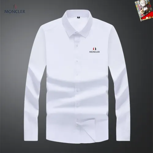 Wholesale Moncler Shirts Long Sleeved For Men #1466058 $40.00 USD, Wholesale Quality Replica Moncler Shirts