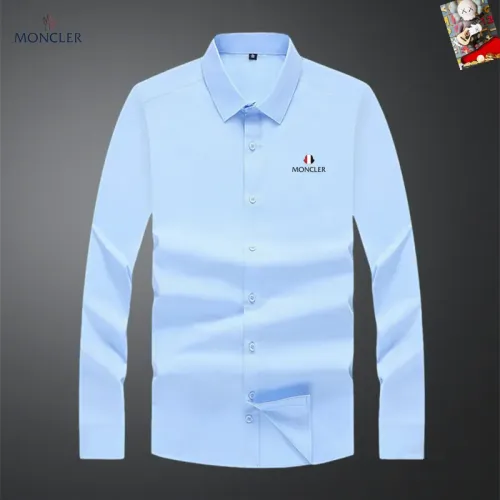 Wholesale Moncler Shirts Long Sleeved For Men #1466059 $40.00 USD, Wholesale Quality Replica Moncler Shirts
