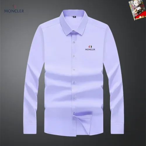 Wholesale Moncler Shirts Long Sleeved For Men #1466060 $40.00 USD, Wholesale Quality Replica Moncler Shirts