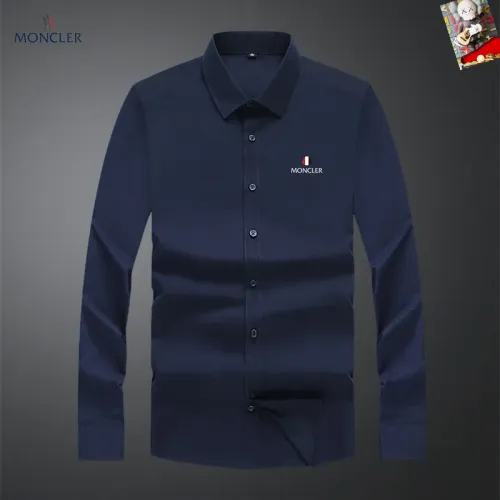 Wholesale Moncler Shirts Long Sleeved For Men #1466062 $40.00 USD, Wholesale Quality Replica Moncler Shirts