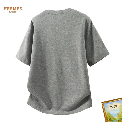Replica Hermes T-Shirts Short Sleeved For Men #1466095 $38.00 USD for Wholesale