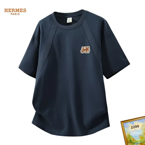 Wholesale Hermes T-Shirts Short Sleeved For Men #1466096 $38.00 USD, Wholesale Quality Replica Hermes T-Shirts