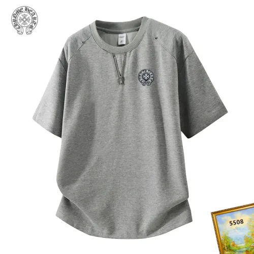 Wholesale Chrome Hearts T-Shirts Short Sleeved For Men #1466122 $38.00 USD, Wholesale Quality Replica Chrome Hearts T-Shirts