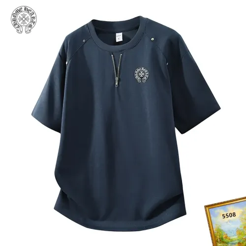 Wholesale Chrome Hearts T-Shirts Short Sleeved For Men #1466123 $38.00 USD, Wholesale Quality Replica Chrome Hearts T-Shirts