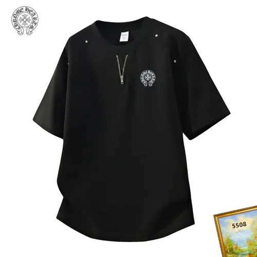Wholesale Chrome Hearts T-Shirts Short Sleeved For Men #1466124 $38.00 USD, Wholesale Quality Replica Chrome Hearts T-Shirts