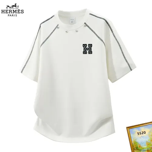 Wholesale Hermes T-Shirts Short Sleeved For Men #1466125 $38.00 USD, Wholesale Quality Replica Hermes T-Shirts