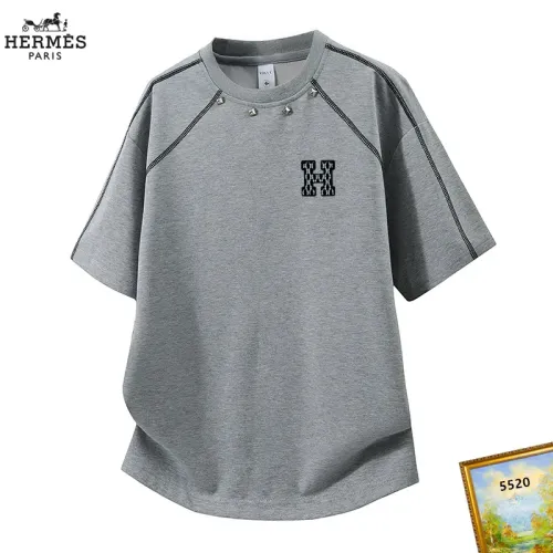 Wholesale Hermes T-Shirts Short Sleeved For Men #1466127 $38.00 USD, Wholesale Quality Replica Hermes T-Shirts