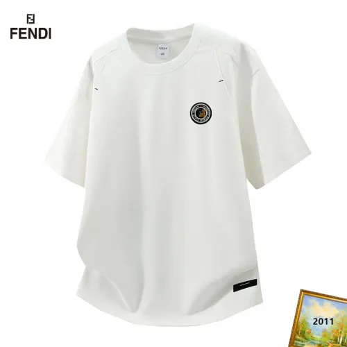 Wholesale Fendi T-Shirts Short Sleeved For Men #1466129 $38.00 USD, Wholesale Quality Replica Fendi T-Shirts