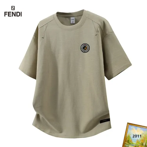 Wholesale Fendi T-Shirts Short Sleeved For Men #1466130 $38.00 USD, Wholesale Quality Replica Fendi T-Shirts