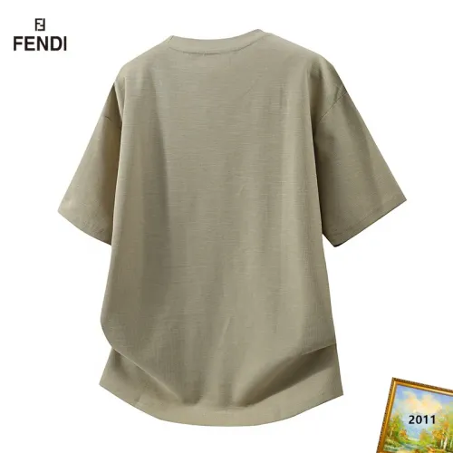 Replica Fendi T-Shirts Short Sleeved For Men #1466130 $38.00 USD for Wholesale