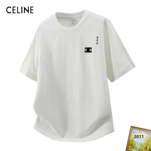 Wholesale Celine T-Shirts Short Sleeved For Men #1466137 $38.00 USD, Wholesale Quality Replica Celine T-Shirts