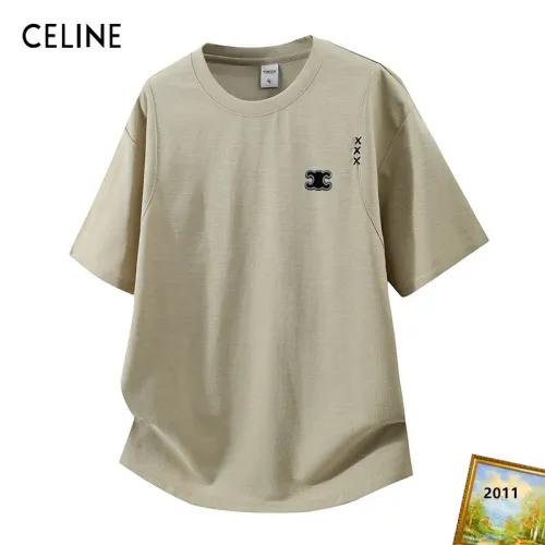 Wholesale Celine T-Shirts Short Sleeved For Men #1466138 $38.00 USD, Wholesale Quality Replica Celine T-Shirts