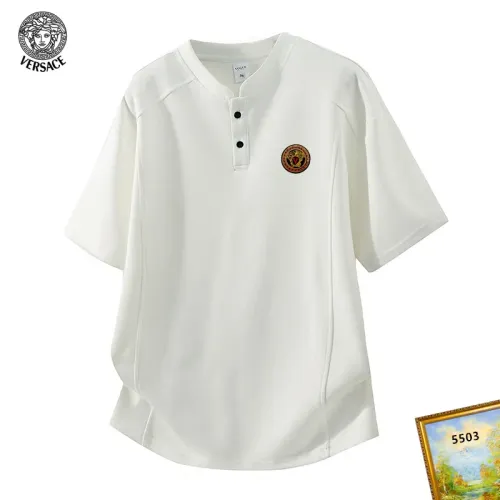 Wholesale Versace T-Shirts Short Sleeved For Men #1466153 $38.00 USD, Wholesale Quality Replica Versace T-Shirts